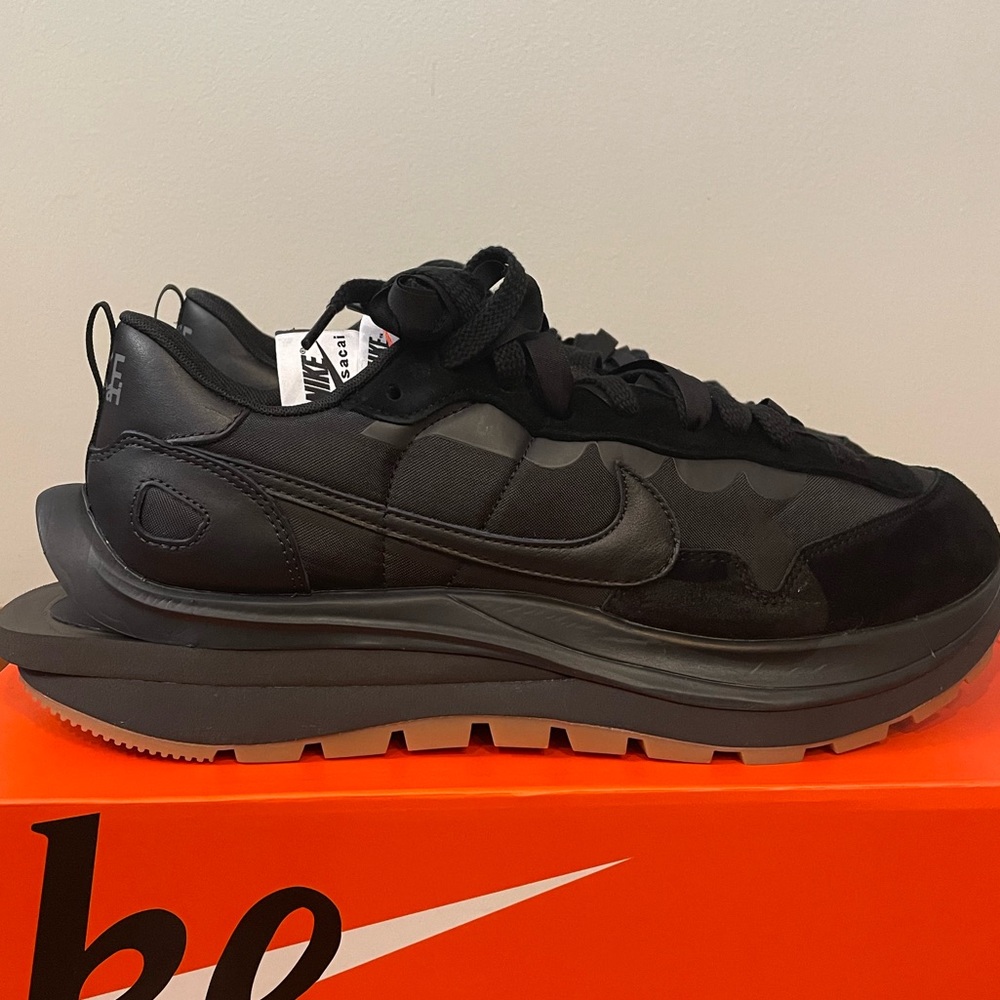 NEW! Nike Vaporwaffle Sacai Black Gum - Size 13